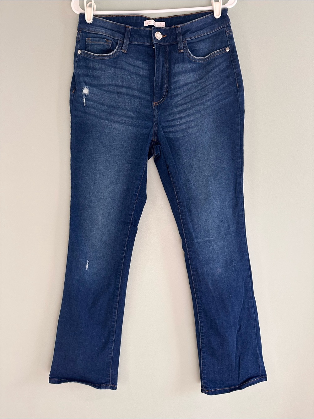 LC Lauren Conrad Dark Blue Boot Cut Jeans